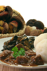 Image showing Venison goulash