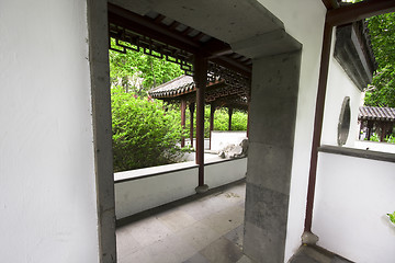 Image showing chinese traditional garden