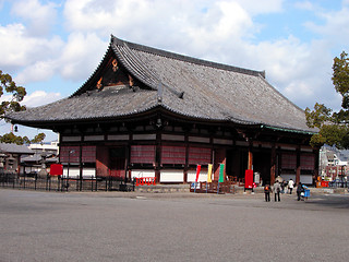 Image showing People At The Temple