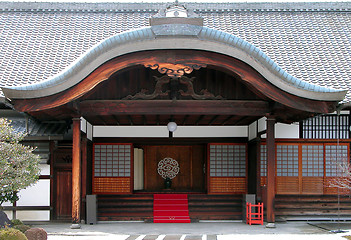 Image showing Buddhist Temple Entrance