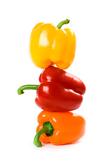 Image showing three bell peppers