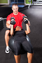 Image showing Personal training
