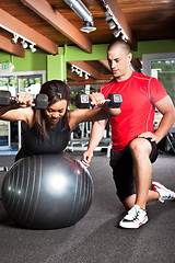 Image showing Personal training