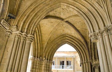 Image showing mosque arch detail Lefkosia Cyprus