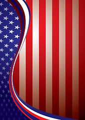 Image showing usa american background template