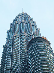 Image showing Petronas twin towers Kuala Lumpur