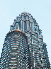 Image showing Petronas twin towers Kuala Lumpur