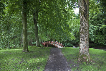 Image showing Nice Danish park