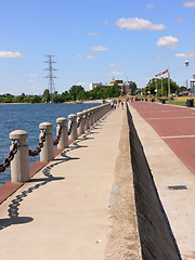 Image showing Promenade on lake Ontario.  