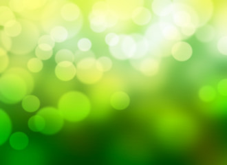 Image showing green bokeh