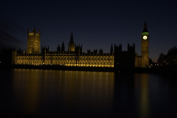 Image showing Westminster at Night