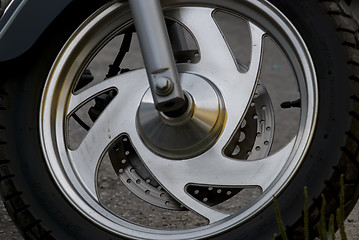 Image showing Moto wheel