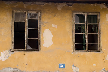 Image showing ruined  house