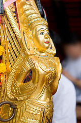 Image showing Detail of gong mon, a traditional Thai music instrument