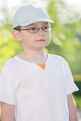 Image showing Kid in eyeglasses