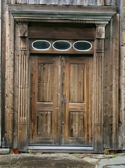 Image showing Old door