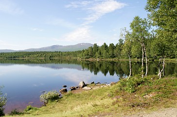 Image showing Beautiful tarn