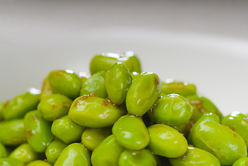 Image showing steamed green beans ialian style