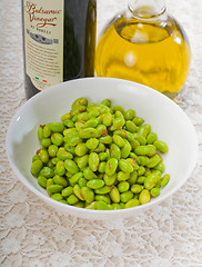 Image showing steamed green beans ialian style