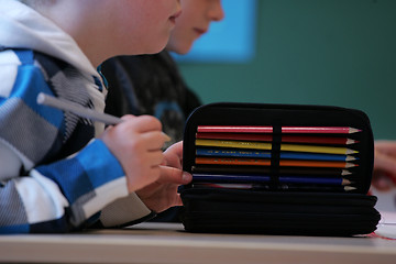 Image showing School pencils