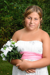 Image showing Preteen Formal Portrait