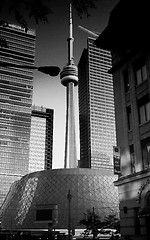 Image showing CN Tower & Roy Thomson Hall