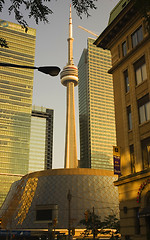 Image showing CN Tower & Roy Thomson Hall