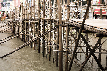 Image showing wood bridge