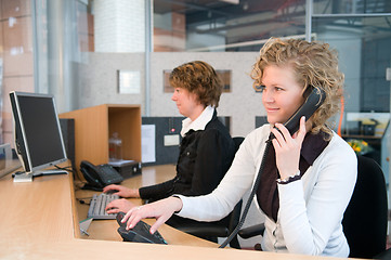 Image showing Front desk