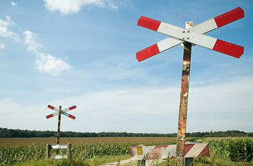 Image showing Railway Sign