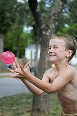 Image showing Catching The Balloon