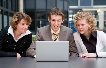 Image showing Working Team