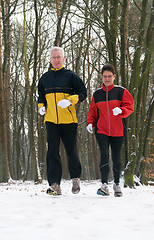 Image showing Running In The Snow