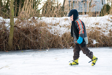 Image showing Ice skating