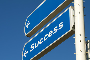 Image showing Success Roadsign