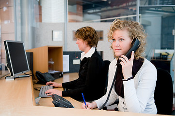 Image showing Front desk