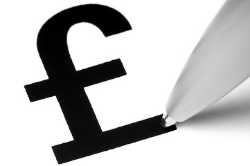 Image showing Sterling Pound Symbol