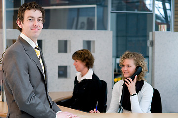 Image showing Front desk