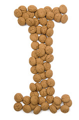 Image showing Ginger Nut Alphabet I