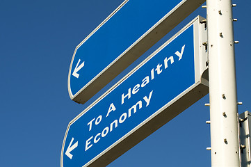 Image showing Healthy Economy