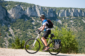 Image showing Biking in France