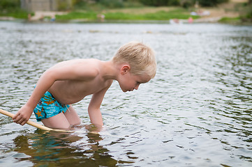 Image showing Fishing Boy