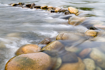 Image showing Water flowing
