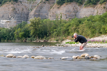 Image showing Photographer in Ardeche