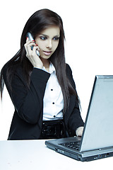 Image showing  Businesswoman on Phone