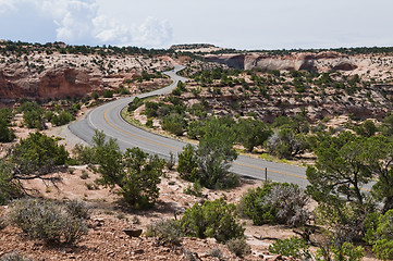 Image showing Winding road