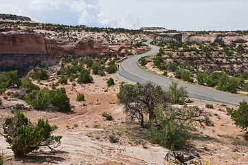 Image showing Winding road