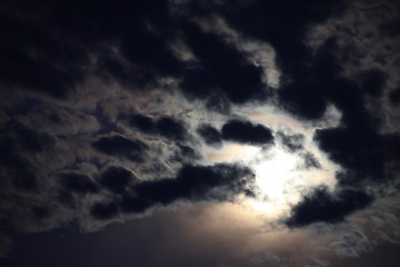 Image showing Dark clouds