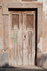 Image showing Old door