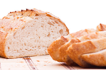 Image showing Sliced wheat bread